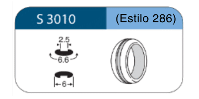 Pneu de Silicone Convexo S 3010 Estilo 286
