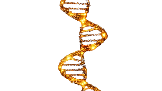 Hélice de DNA, representando a essência tecnológica do SPECTRALIS